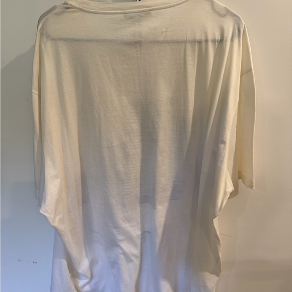 Versace Cream Graphic Men's T-Shirt - Picture 2 of 3